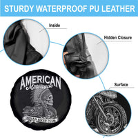 American Mortocycle Indian Native Bikes Club Spare Tire Cover - Wonder Print Shop