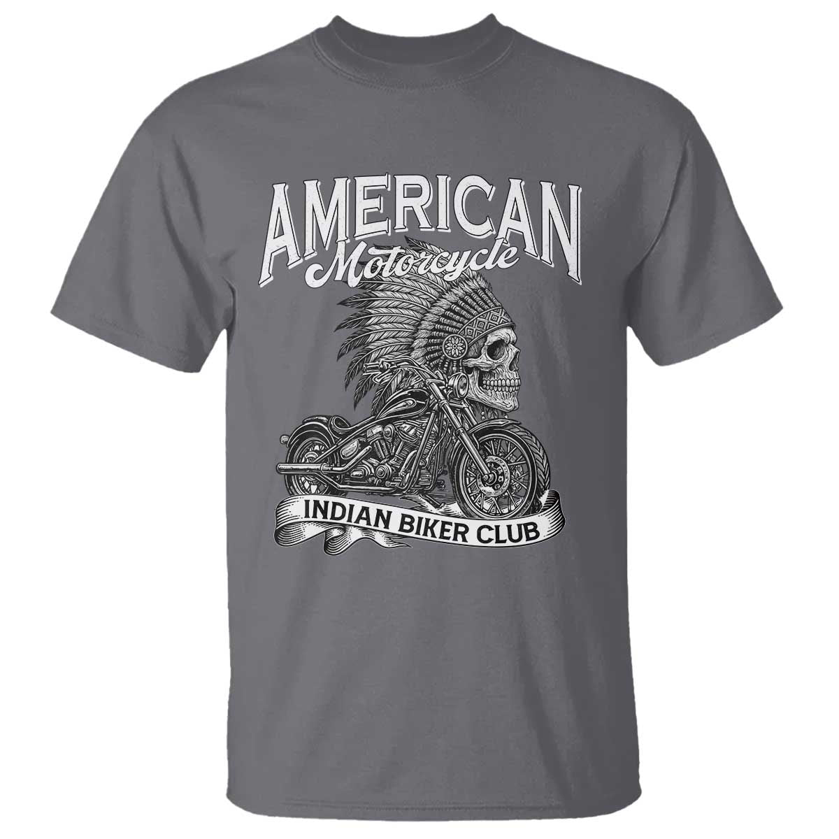 American Mortocycle Indian Native Bikes Club T Shirt - Wonder Print Shop