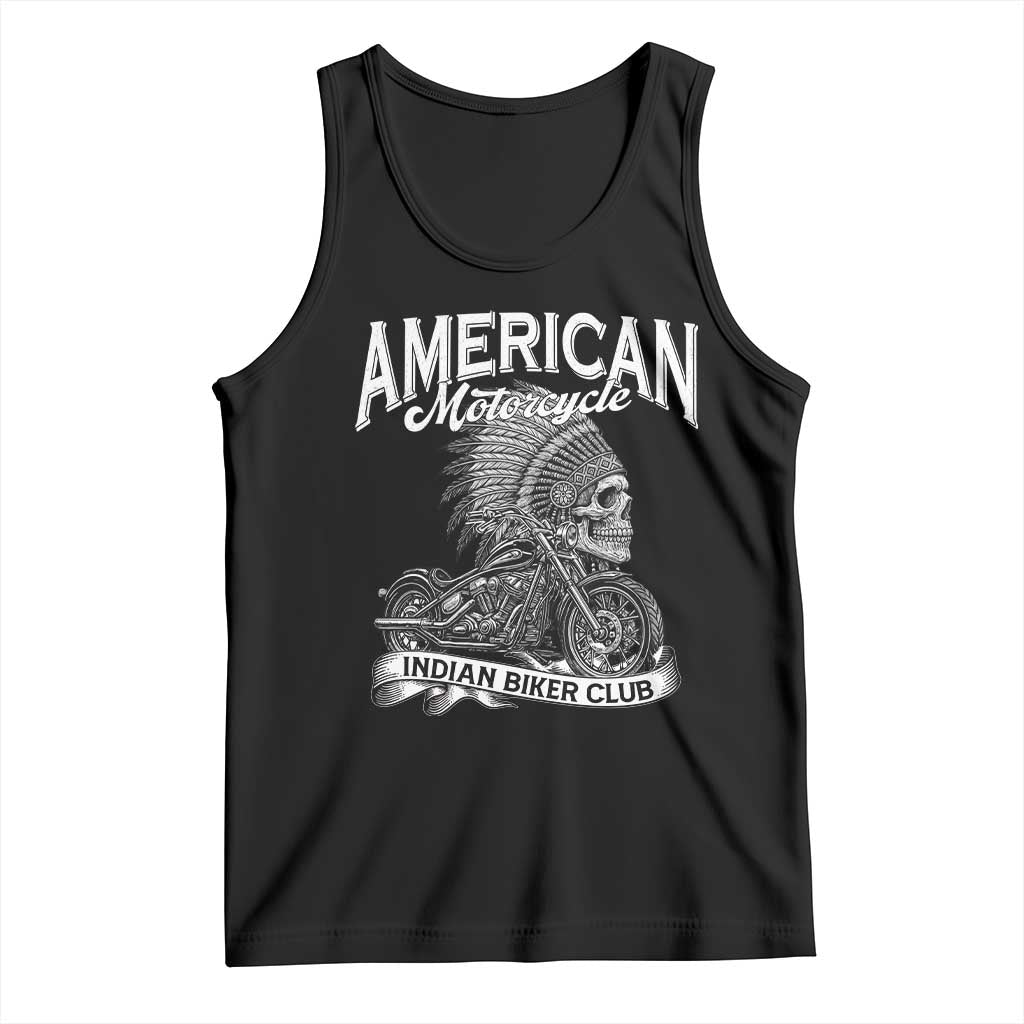 American Mortocycle Indian Native Bikes Club Tank Top - Wonder Print Shop