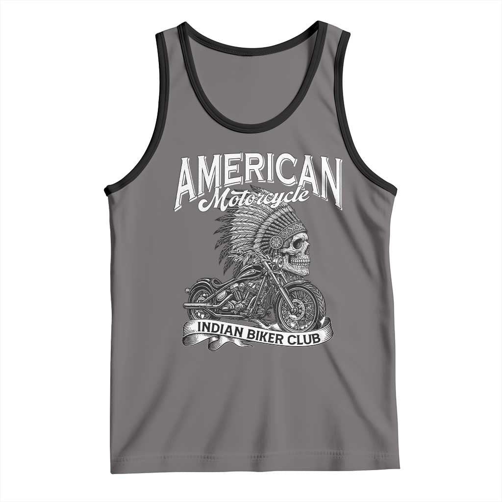 American Mortocycle Indian Native Bikes Club Tank Top - Wonder Print Shop