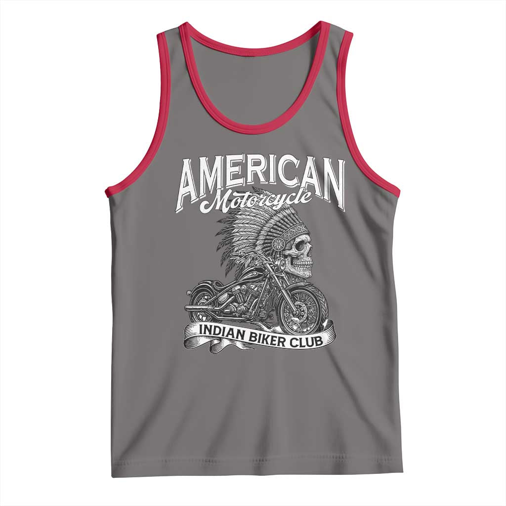 American Mortocycle Indian Native Bikes Club Tank Top - Wonder Print Shop