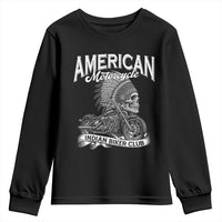 American Mortocycle Indian Native Bikes Club Youth Sweatshirt - Wonder Print Shop