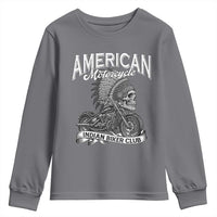 American Mortocycle Indian Native Bikes Club Youth Sweatshirt - Wonder Print Shop