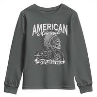 American Mortocycle Indian Native Bikes Club Youth Sweatshirt - Wonder Print Shop