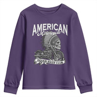 American Mortocycle Indian Native Bikes Club Youth Sweatshirt - Wonder Print Shop