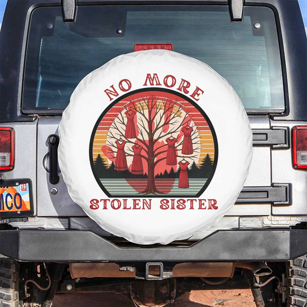 No More Stolen Sister Spare Tire Cover Red Hand MMIW Awareness America Native - Wonder Print Shop