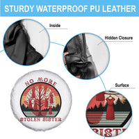 No More Stolen Sister Spare Tire Cover Red Hand MMIW Awareness America Native - Wonder Print Shop