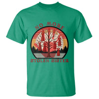 No More Stolen Sister T Shirt Red Hand MMIW Awareness America Native - Wonder Print Shop