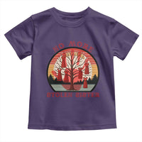 No More Stolen Sister Toddler T Shirt Red Hand MMIW Awareness America Native - Wonder Print Shop