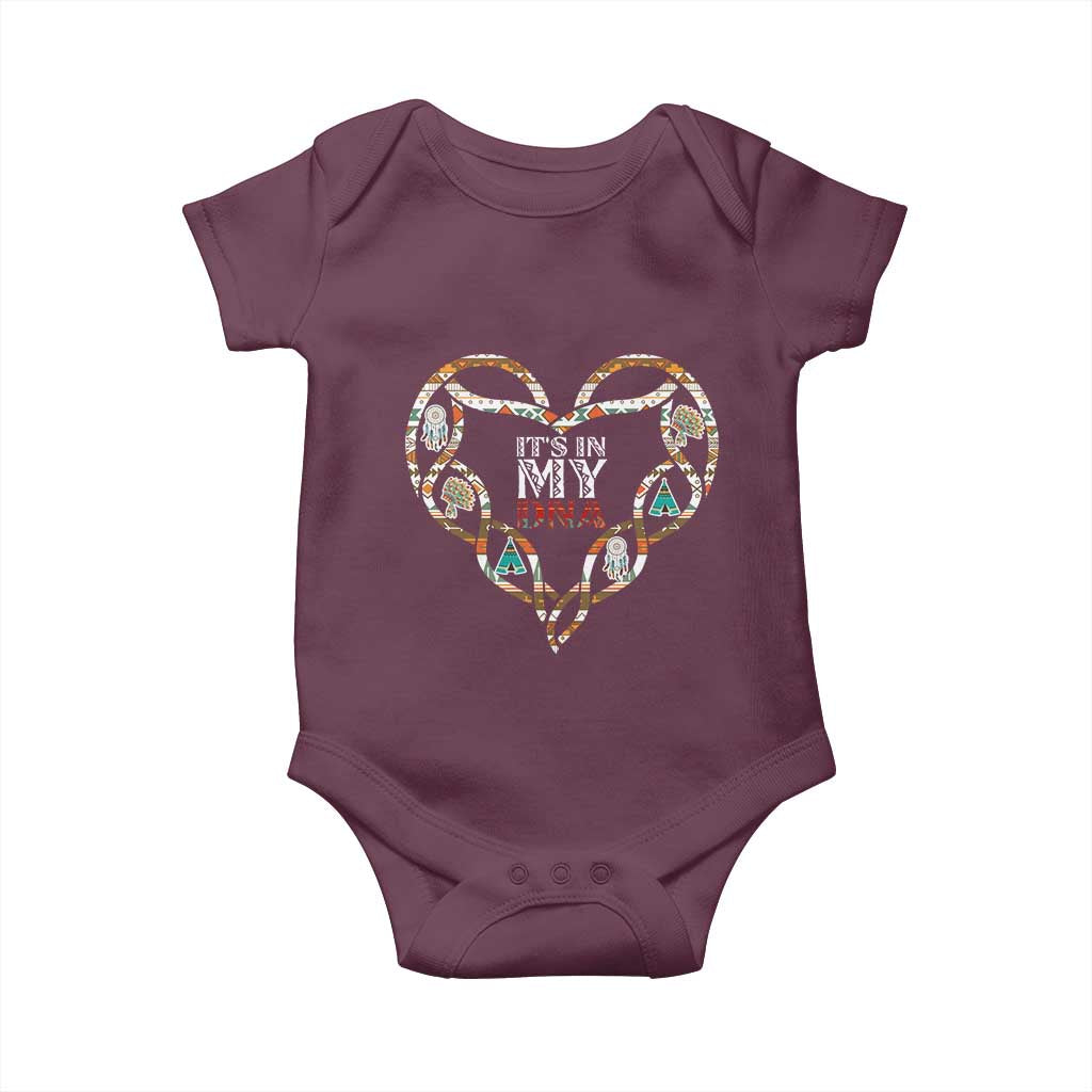 Native American Indian Baby Onesie It Is In My DNA - Wonder Print Shop
