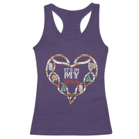Native American Indian Racerback Tank Top It Is In My DNA - Wonder Print Shop