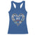 Native American Indian Racerback Tank Top It Is In My DNA - Wonder Print Shop