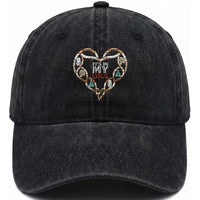 Native American Indian Washed Cotton Baseball Cap It Is In My DNA