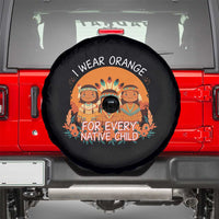 Native American Child Spare Tire Cover I Wear Orange For Every Native Child - Wonder Print Shop
