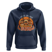 Native American Child Hoodie I Wear Orange For Every Native Child - Wonder Print Shop