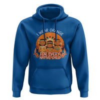 Native American Child Hoodie I Wear Orange For Every Native Child - Wonder Print Shop