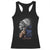 Indian Chief Native American USA Flag Racerback Tank Top - Wonder Print Shop