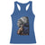 Indian Chief Native American USA Flag Racerback Tank Top - Wonder Print Shop