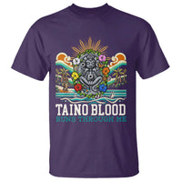 Indigenous Taino Warrior Puerto Rico Carribbean Culture T Shirt Taino Blood Runs Through Me - Wonder Print Shop