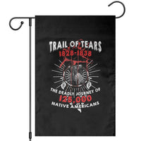 Native American Trail Of Tears Deadly Journey Garden Flag - Wonder Print Shop