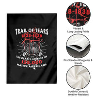 Native American Trail Of Tears Deadly Journey Garden Flag - Wonder Print Shop