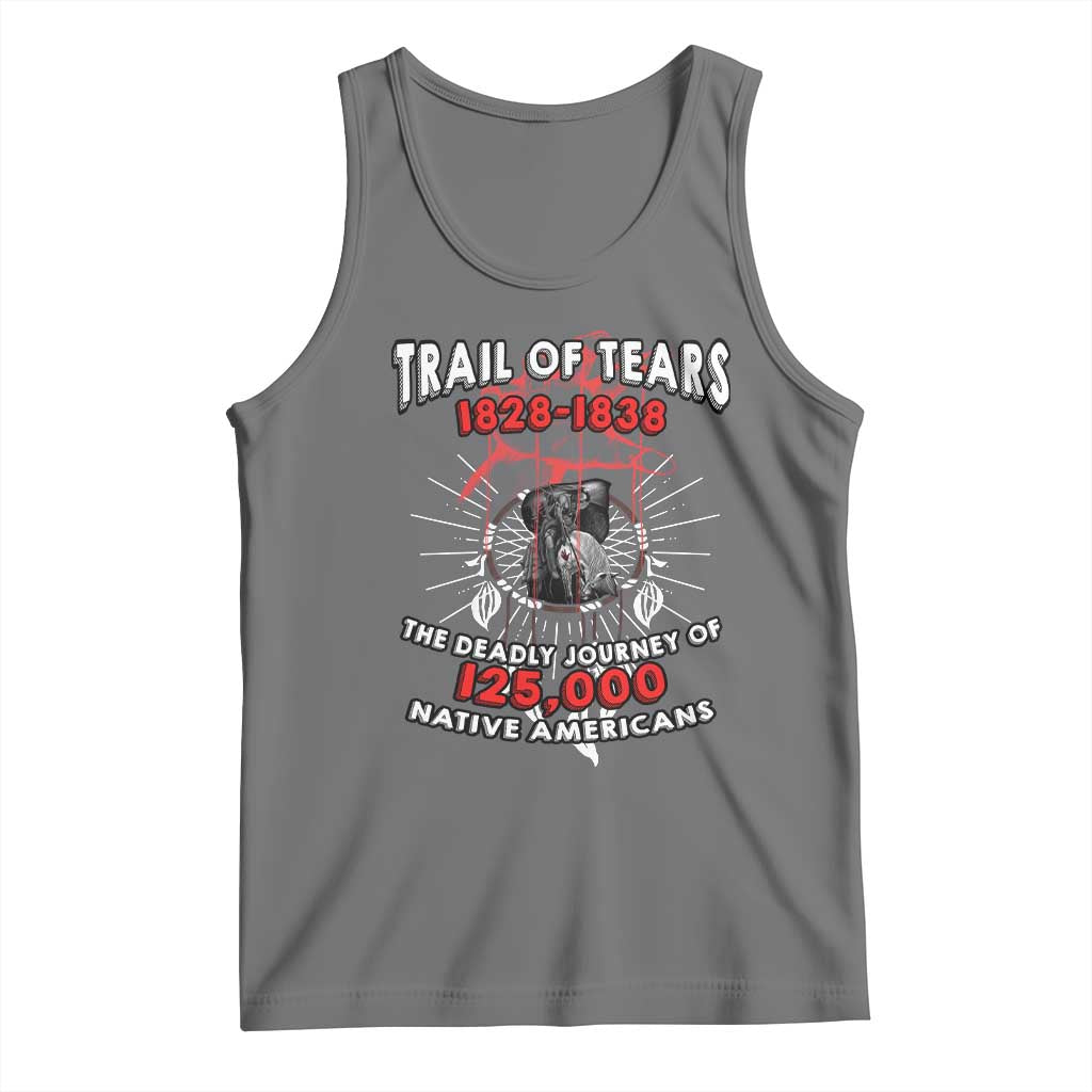 Native American Trail Of Tears Deadly Journey Tank Top - Wonder Print Shop