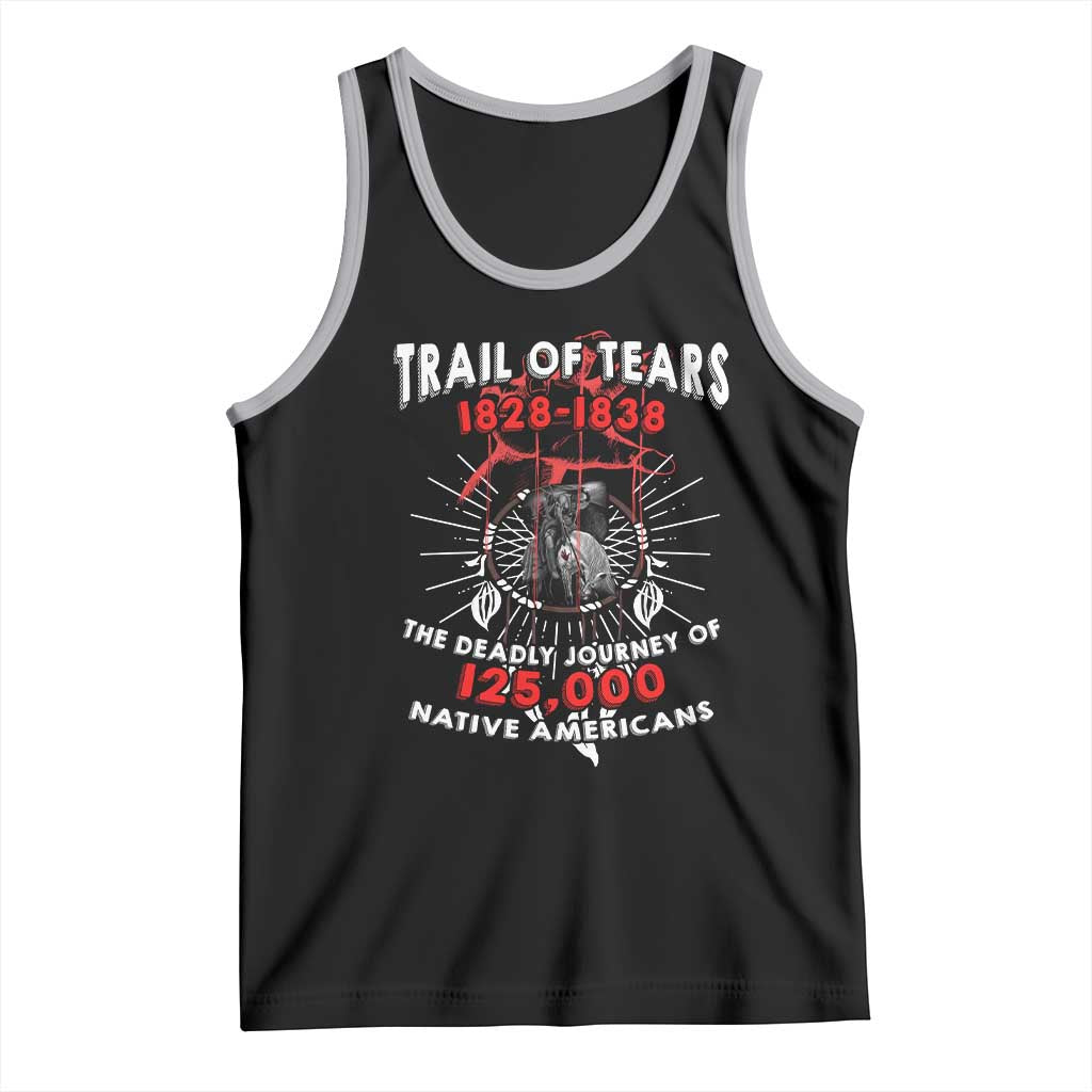 Native American Trail Of Tears Deadly Journey Tank Top - Wonder Print Shop