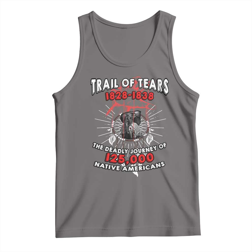 Native American Trail Of Tears Deadly Journey Tank Top - Wonder Print Shop