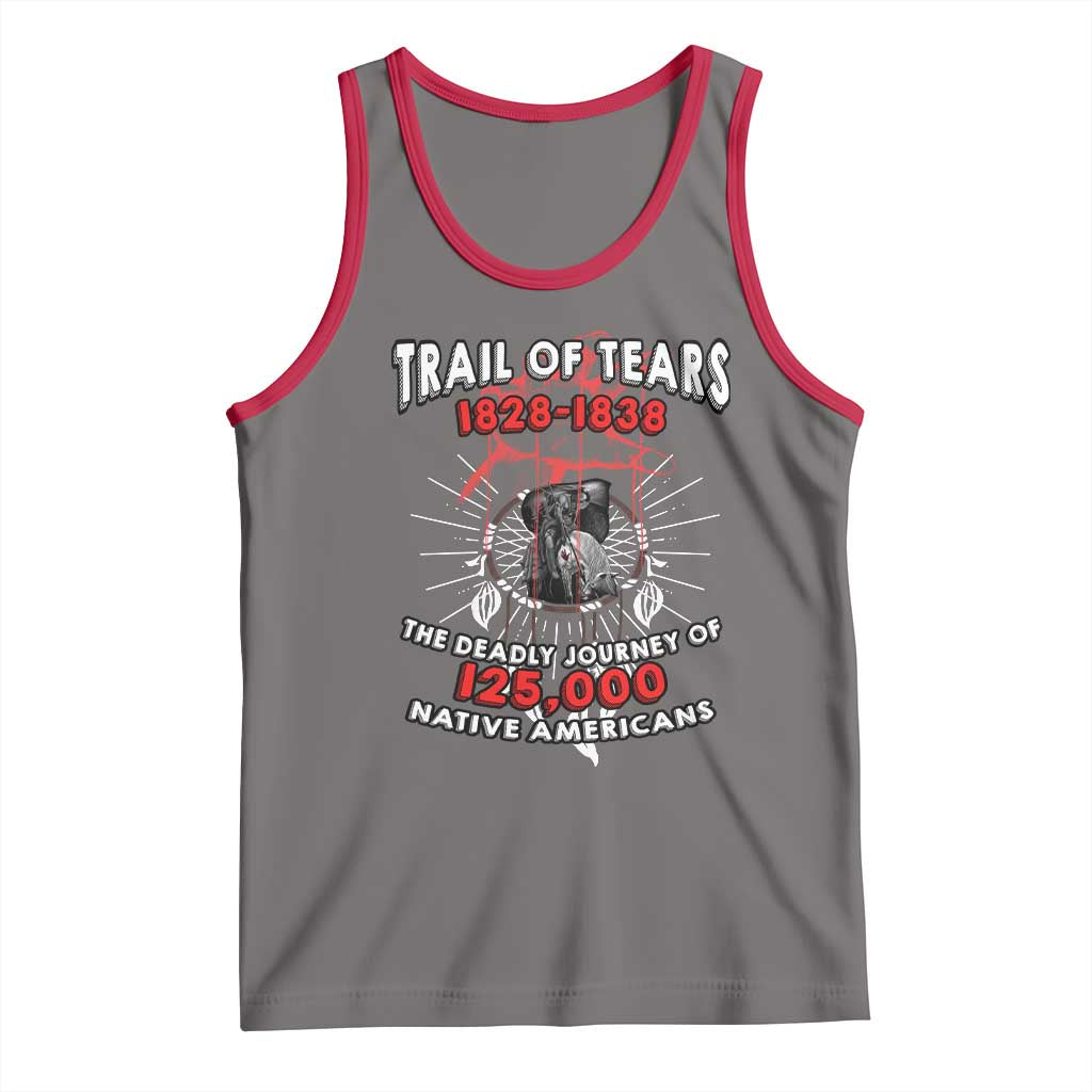 Native American Trail Of Tears Deadly Journey Tank Top - Wonder Print Shop