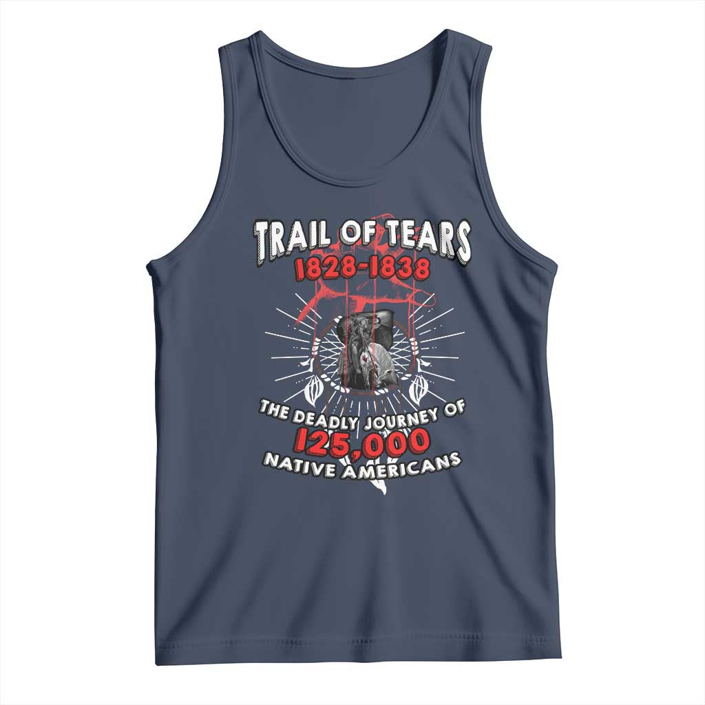 Native American Trail Of Tears Deadly Journey Tank Top - Wonder Print Shop