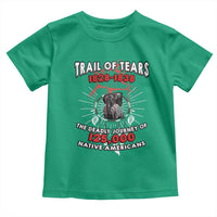 Native American Trail Of Tears Deadly Journey Toddler T Shirt - Wonder Print Shop