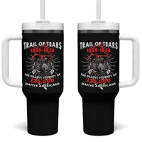 Native American Trail Of Tears Deadly Journey Tumbler With Handle