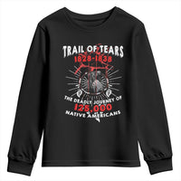 Native American Trail Of Tears Deadly Journey Youth Sweatshirt - Wonder Print Shop