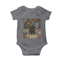 Spooky Biscuits Bakery Baby Onesie Funny Black Cat Halloween Gift