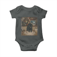 Spooky Biscuits Bakery Baby Onesie Funny Black Cat Halloween Gift