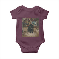 Spooky Biscuits Bakery Baby Onesie Funny Black Cat Halloween Gift