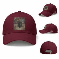 Spooky Biscuits Bakery Baseball Cap Funny Black Cat Halloween Gift