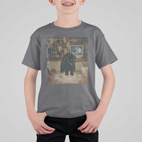 Spooky Biscuits Bakery T Shirt For Kid Funny Black Cat Halloween Gift