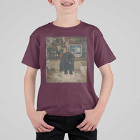 Spooky Biscuits Bakery T Shirt For Kid Funny Black Cat Halloween Gift