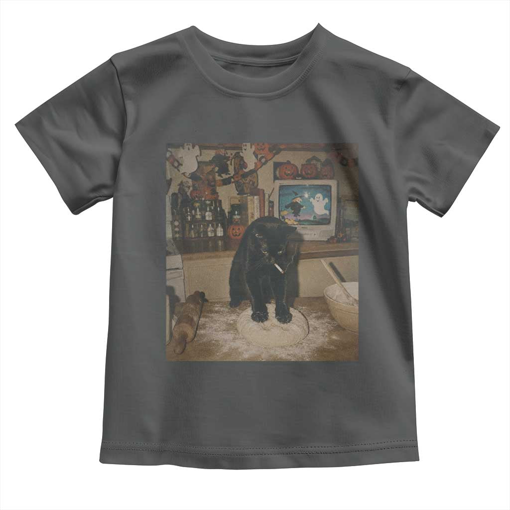 Spooky Biscuits Bakery Toddler T Shirt Funny Black Cat Halloween Gift