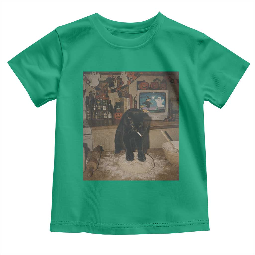 Spooky Biscuits Bakery Toddler T Shirt Funny Black Cat Halloween Gift