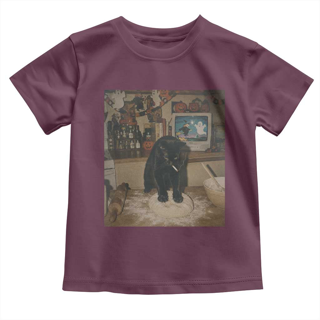 Spooky Biscuits Bakery Toddler T Shirt Funny Black Cat Halloween Gift