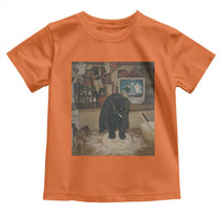 Spooky Biscuits Bakery Toddler T Shirt Funny Black Cat Halloween Gift