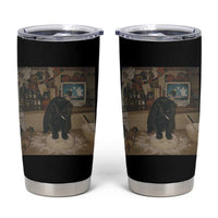 Spooky Biscuits Bakery Tumbler Cup Funny Black Cat Halloween Gift