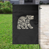 Bear Native Formline Art Salish Haida Tlingit Pacific Animal Garden Flag