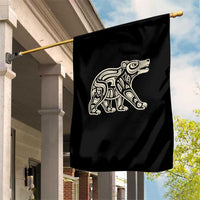 Bear Native Formline Art Salish Haida Tlingit Pacific Animal Garden Flag