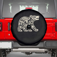 Bear Native Formline Art Salish Haida Tlingit Pacific Animal Spare Tire Cover