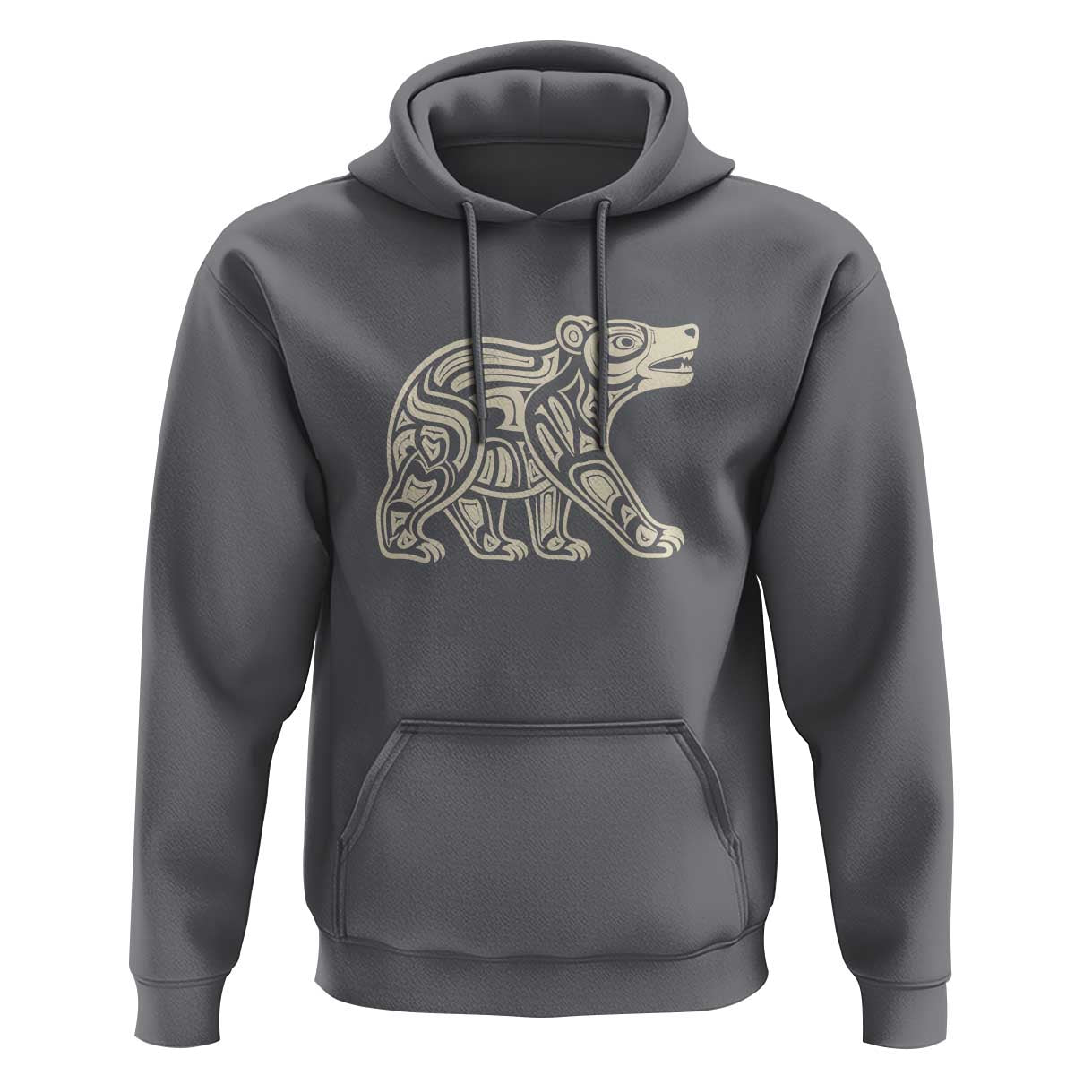 Bear Native Formline Art Salish Haida Tlingit Pacific Animal Hoodie