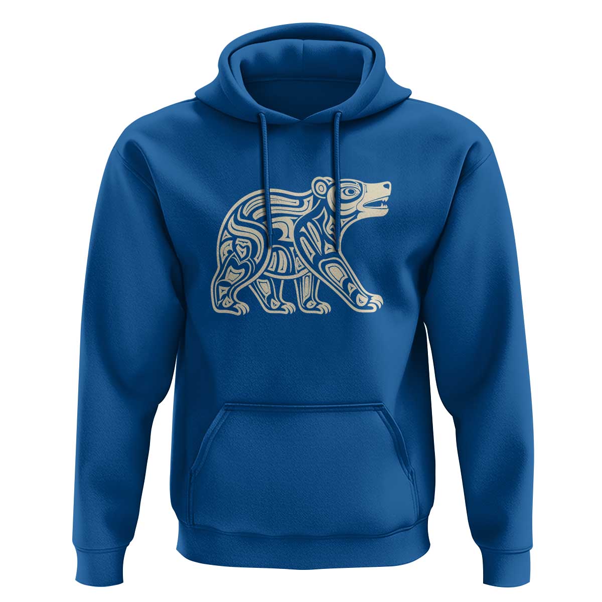 Bear Native Formline Art Salish Haida Tlingit Pacific Animal Hoodie