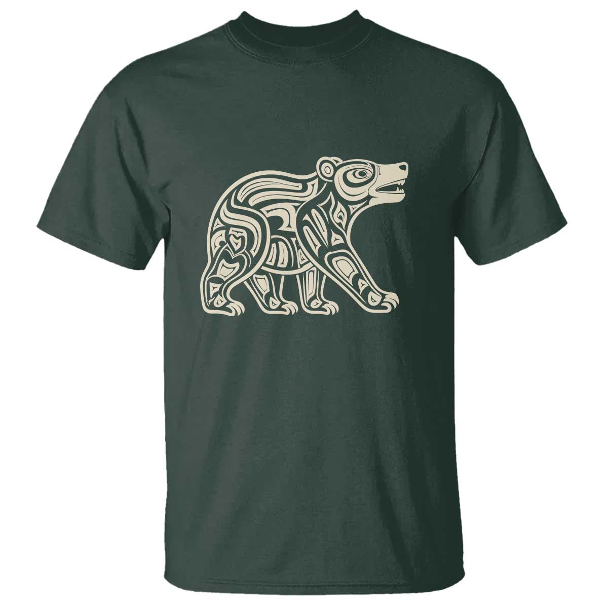 Bear Native Formline Art Salish Haida Tlingit Pacific Animal T Shirt